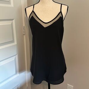 Lulu’s Black Detailed Camisole​
